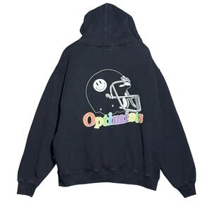 Madhappy Relaxed Oversize Hoodie Adults Size Large New York Optimists Black